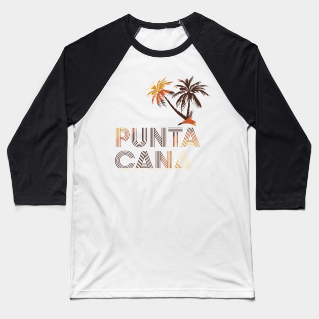 Punta Cana Dominican Republic Baseball T-Shirt by icdeadpixels